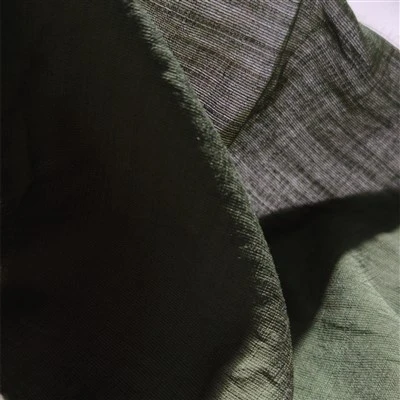 Ffabrig Polyester Slub